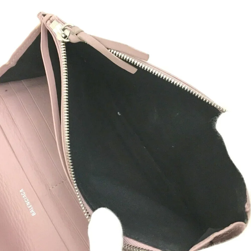 BALENCIAGA Paper Leather Long Bifold Wallet/2L1231 - Picture 7 of 8